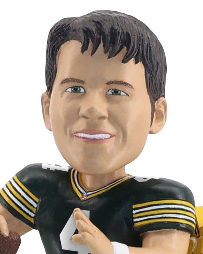Brett Favre Green Bay Packers All Time Franchise Leading Passer Bobblehead FOCO - FOCO.com