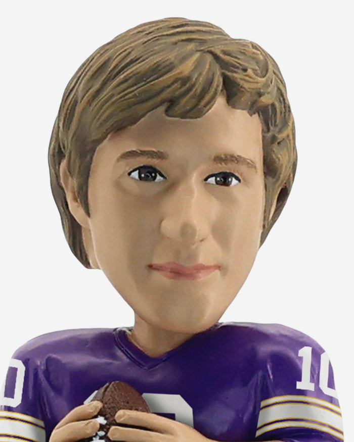 Fran Tarkenton Minnesota Vikings All-Time Leading Passer in Franchise History Bobblehead FOCO - FOCO.com