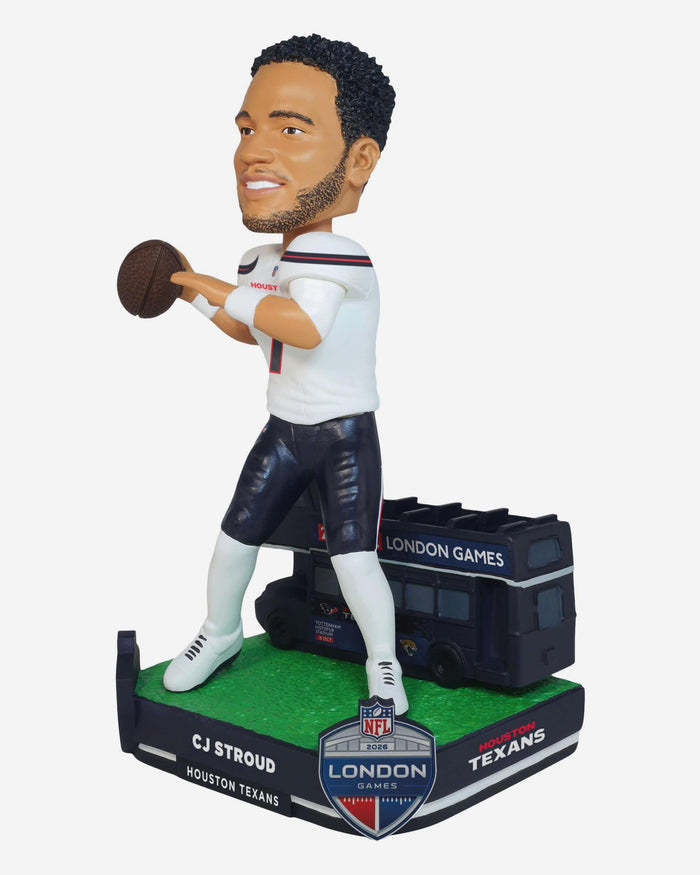 CJ Stroud Houston Texans 2026 NFL International Game Bobblehead FOCO - FOCO.com