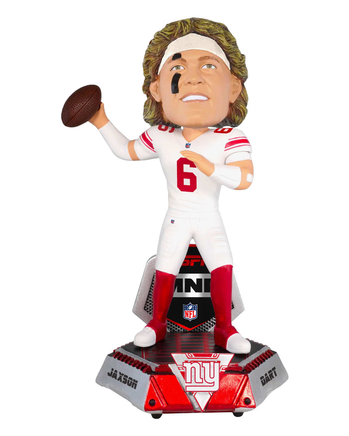 Jaxson Dart New York Giants 2026 Week 2 ESPN Monday Night Football Bobblehead
