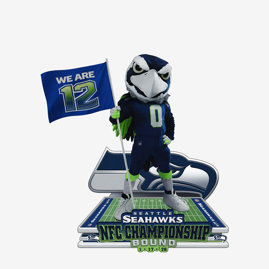 Blitz Seattle Seahawks NFC Championship Bound Bobblehead FOCO - FOCO.com