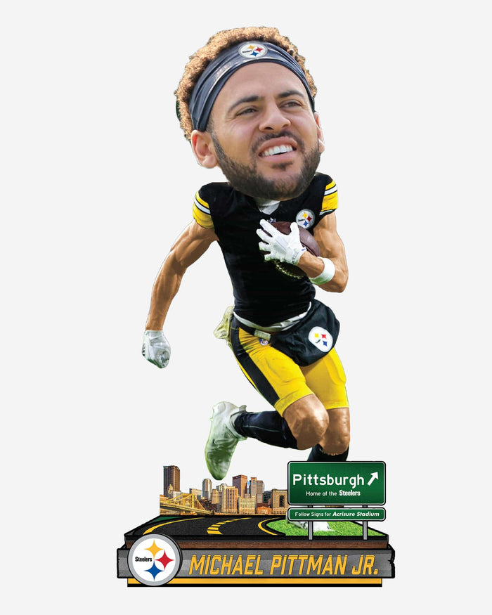 Michael Pittman Jr Pittsburgh Steelers Next Stop Bobblehead FOCO - FOCO.com