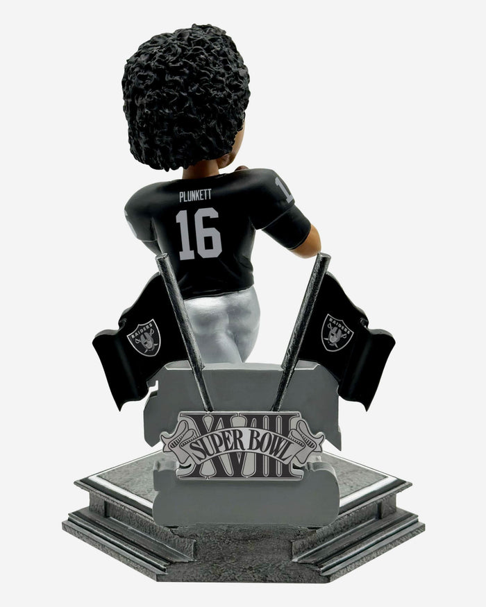 Jim Plunkett Las Vegas Raiders Super Bowl XVIII Champions 40th Anniversary Bobblehead FOCO - FOCO.com