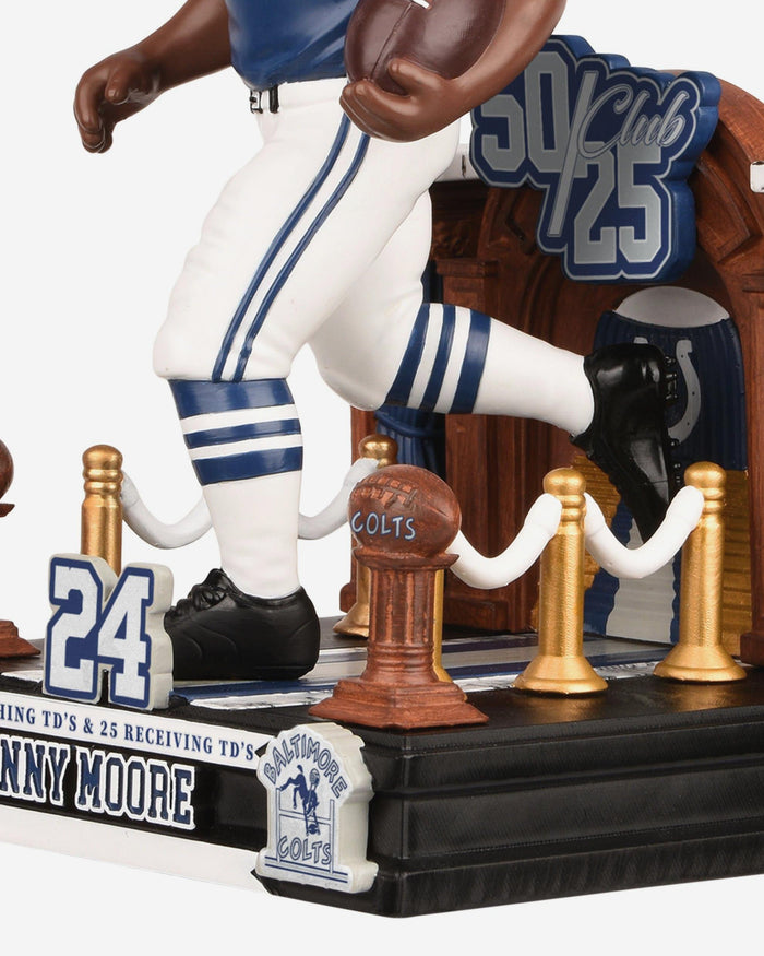 Lenny Moore Baltimore Colts 50/25 Touchdown Club Bobblehead FOCO - FOCO.com