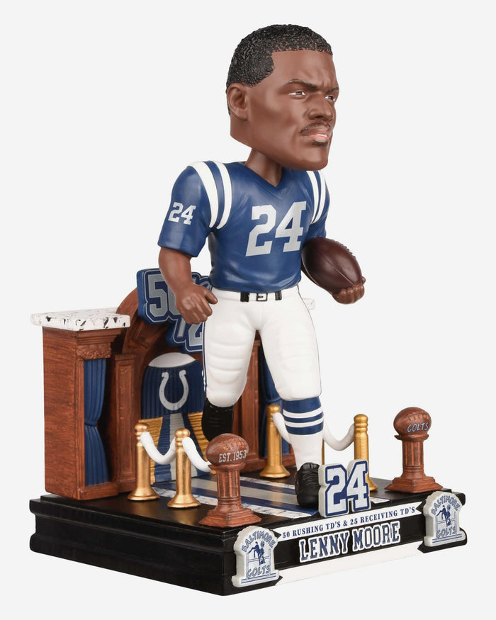 Lenny Moore Baltimore Colts 50/25 Touchdown Club Bobblehead FOCO - FOCO.com