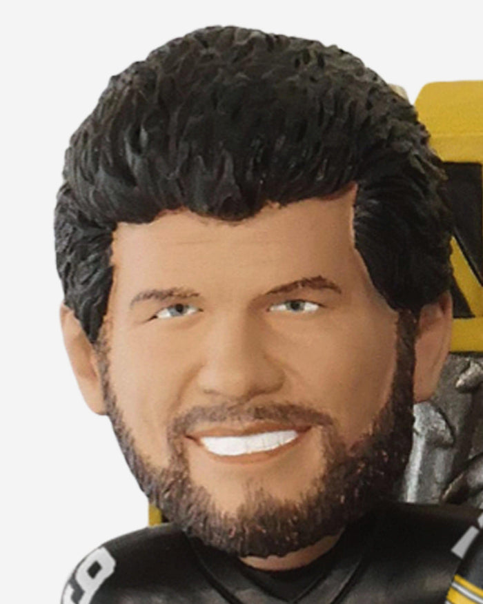 Pittsburgh Steelers Steel Curtain Defense Mini Bobblehead Scene FOCO - FOCO.com