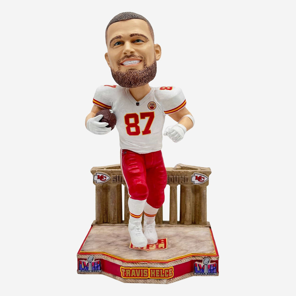 Travis Kelce Kansas City Chiefs Super Bowl LVIII Bound Bobblehead FOCO - FOCO.com