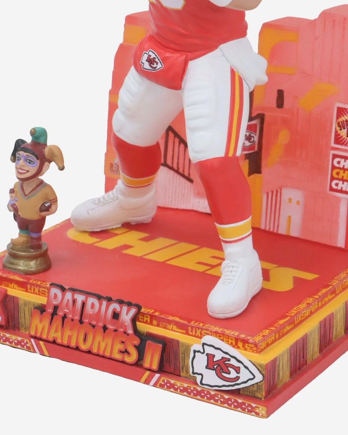 Patrick Mahomes Kansas City Chiefs Super Bowl LIX Bound Light Up Bobblehead FOCO - FOCO.com