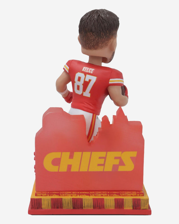 Travis Kelce Kansas City Chiefs Super Bowl LIX Bound Light Up Bobblehead FOCO - FOCO.com