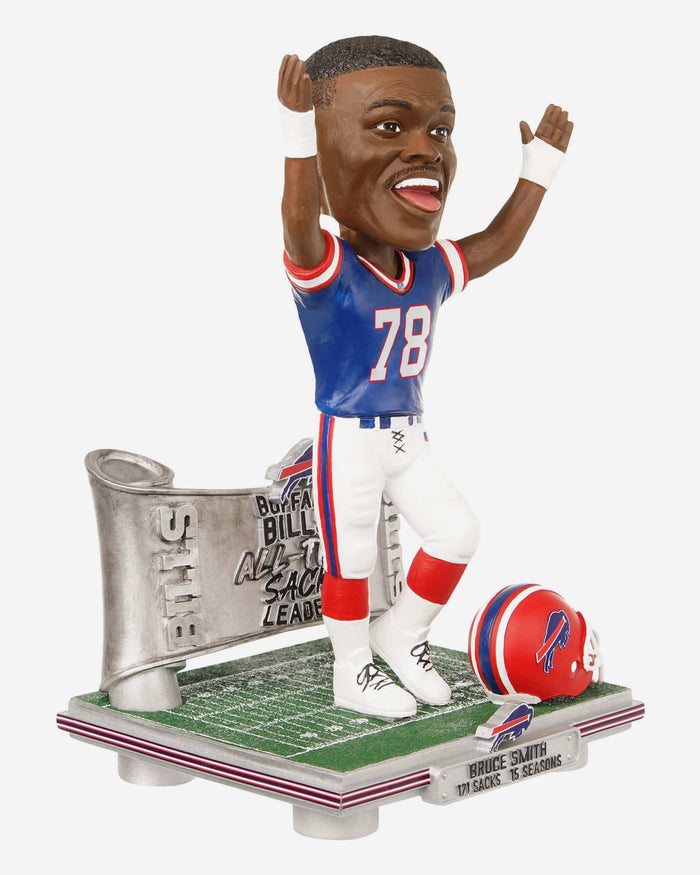 Bruce Smith Buffalo Bills All-Time Sack Leader Bobblehead FOCO - FOCO.com