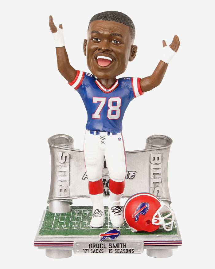 Bruce Smith Buffalo Bills All-Time Sack Leader Bobblehead FOCO - FOCO.com
