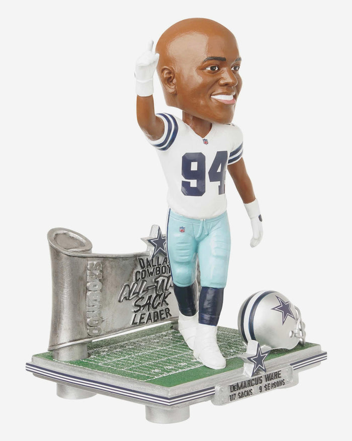 DeMarcus Ware Dallas Cowboys All-Time Sack Leader Bobblehead FOCO - FOCO.com