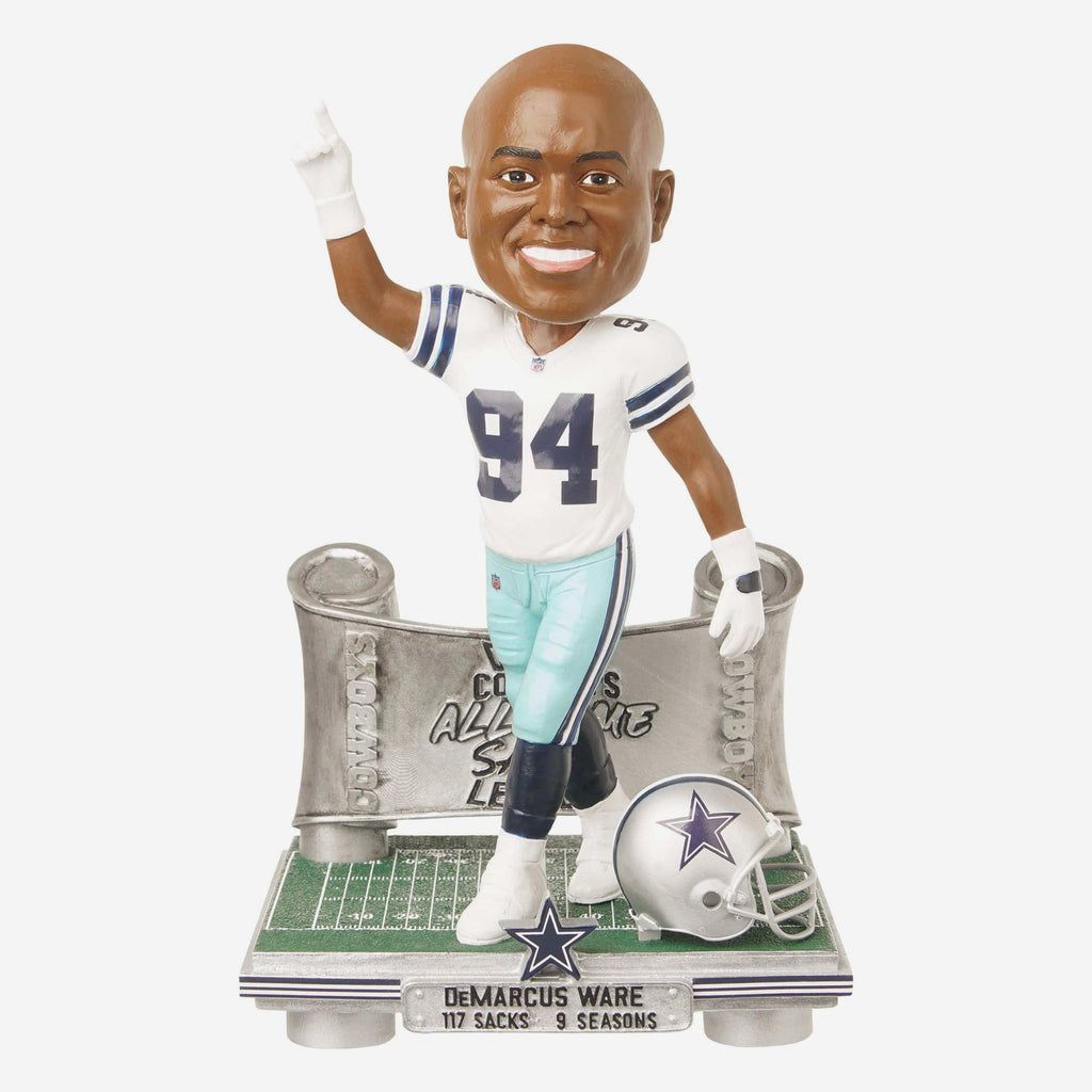DeMarcus Ware Dallas Cowboys All-Time Sack Leader Bobblehead FOCO - FOCO.com