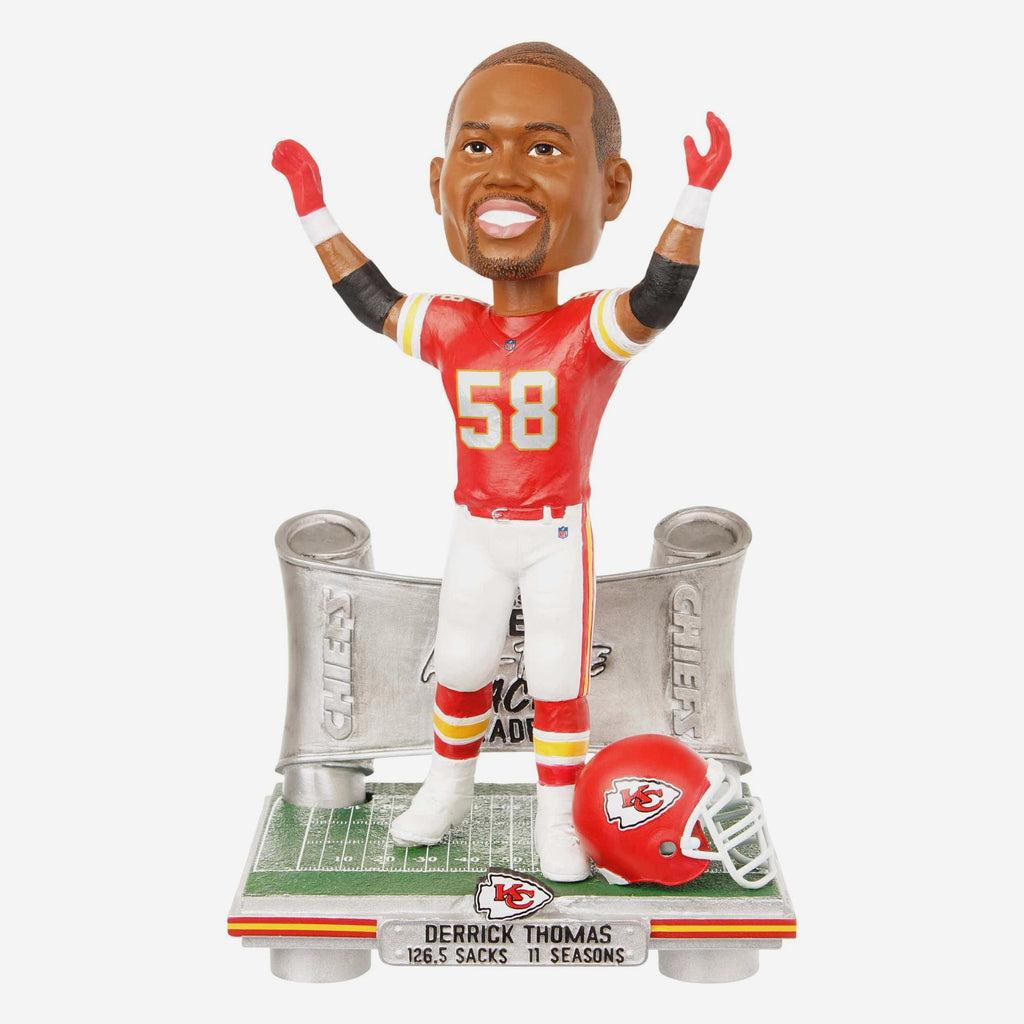 Derrick Thomas Kansas City Chiefs All-Time Sack Leader Bobblehead FOCO - FOCO.com