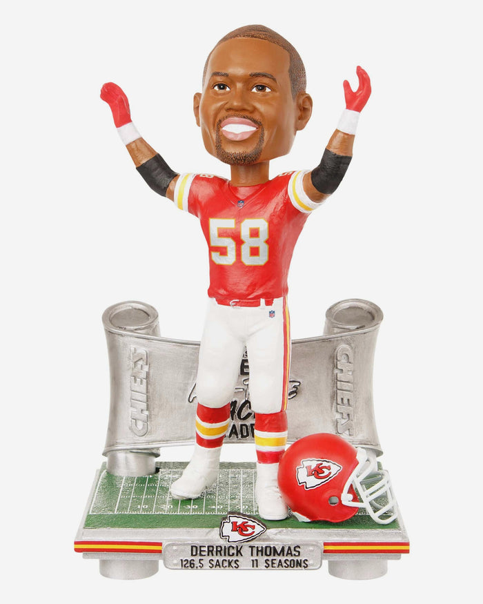 Derrick Thomas Kansas City Chiefs All-Time Sack Leader Bobblehead FOCO - FOCO.com