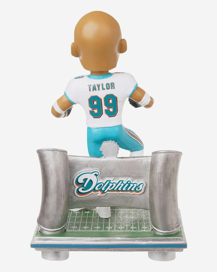 Jason Taylor Miami Dolphins All-Time Sack Leader Bobblehead FOCO - FOCO.com