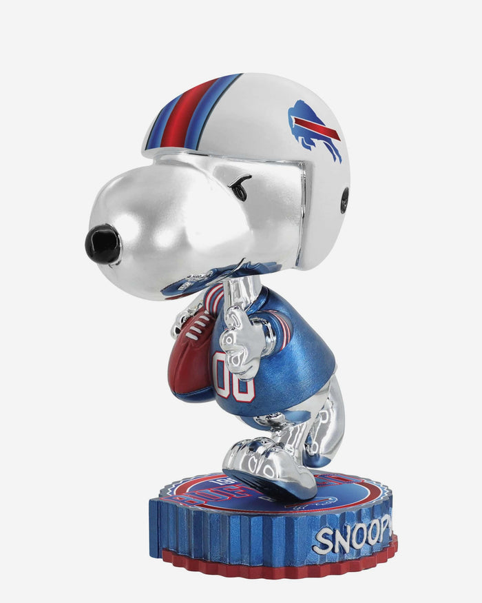 Buffalo Bills Snoopy Peanuts Electroplated Medium Bighead Bobblehead FOCO - FOCO.com