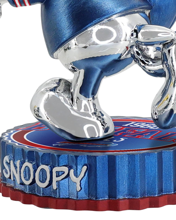 Buffalo Bills Snoopy Peanuts Electroplated Medium Bighead Bobblehead FOCO - FOCO.com