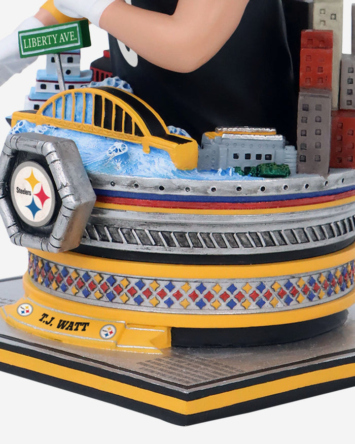 TJ Watt Pittsburgh Steelers Bust Bighead Bobblehead FOCO - FOCO.com