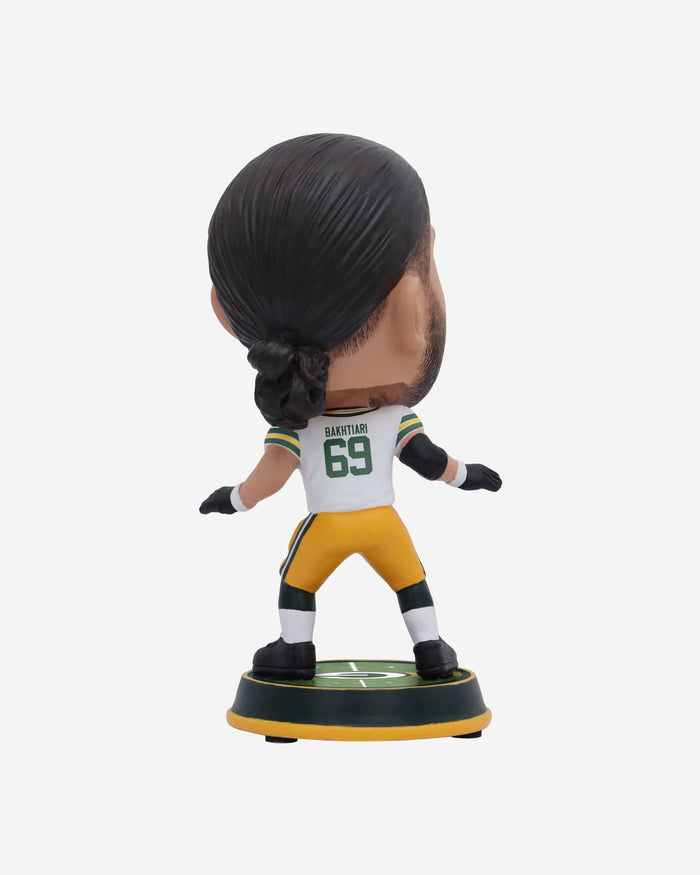 David Bakhtiari Green Bay Packers Field Stripe Mini Bighead Bobblehead FOCO - FOCO.com