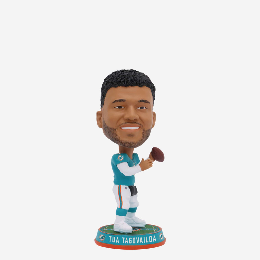 Tua Tagovailoa Miami Dolphins Field Stripe Mini Bighead Bobblehead FOCO - FOCO.com