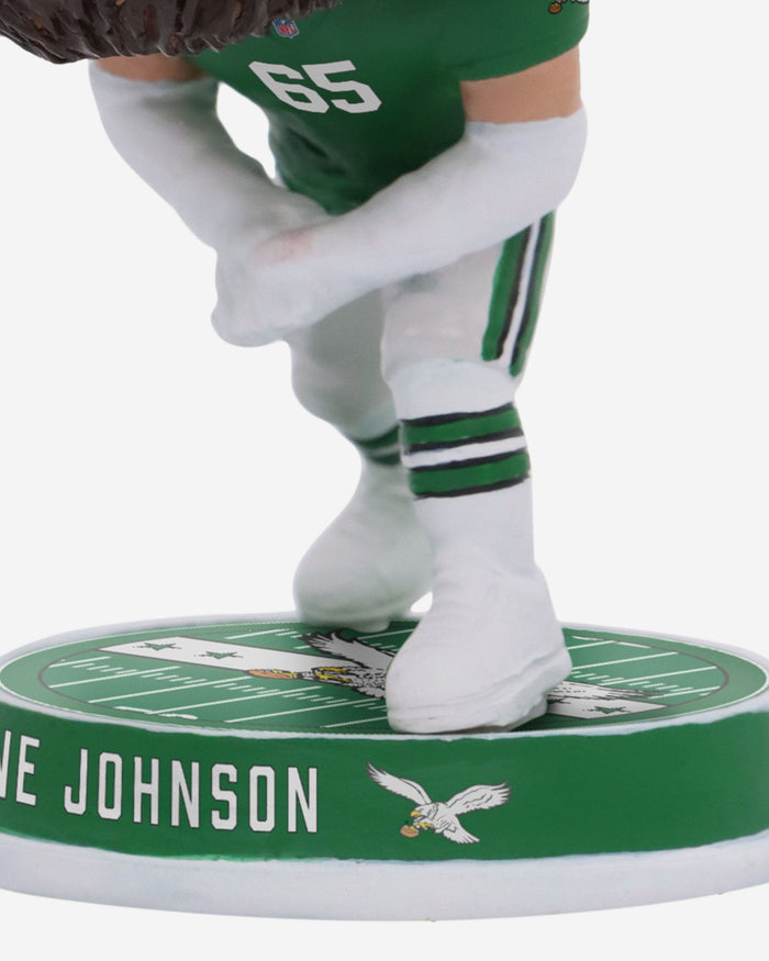 Lane Johnson Philadelphia Eagles Kelly Green Uniform Field Stripe Mini Bighead Bobblehead FOCO - FOCO.com