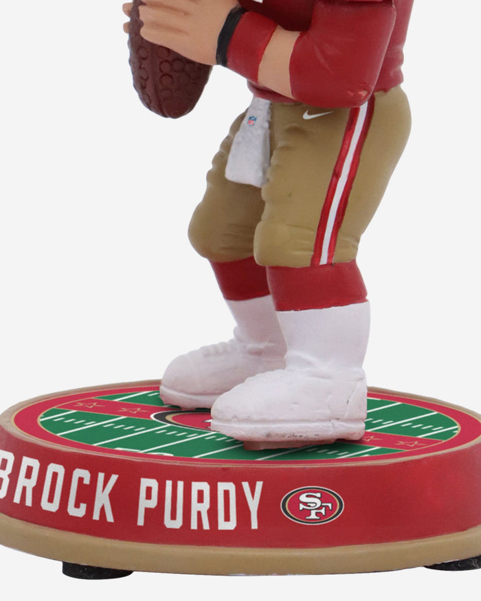 Brock Purdy San Francisco 49ers Field Stripe Mini Bighead Bobblehead FOCO - FOCO.com