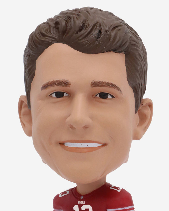 Brock Purdy San Francisco 49ers Field Stripe Mini Bighead Bobblehead FOCO - FOCO.com