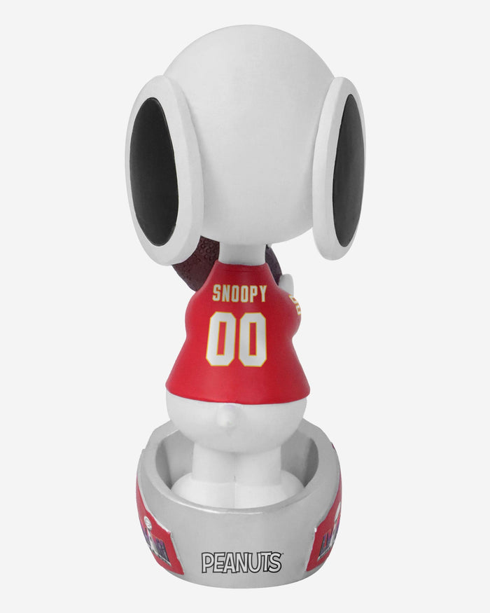 Snoopy Peanuts Kansas City Chiefs Super Bowl LVIII Champions Ring Base FOCO