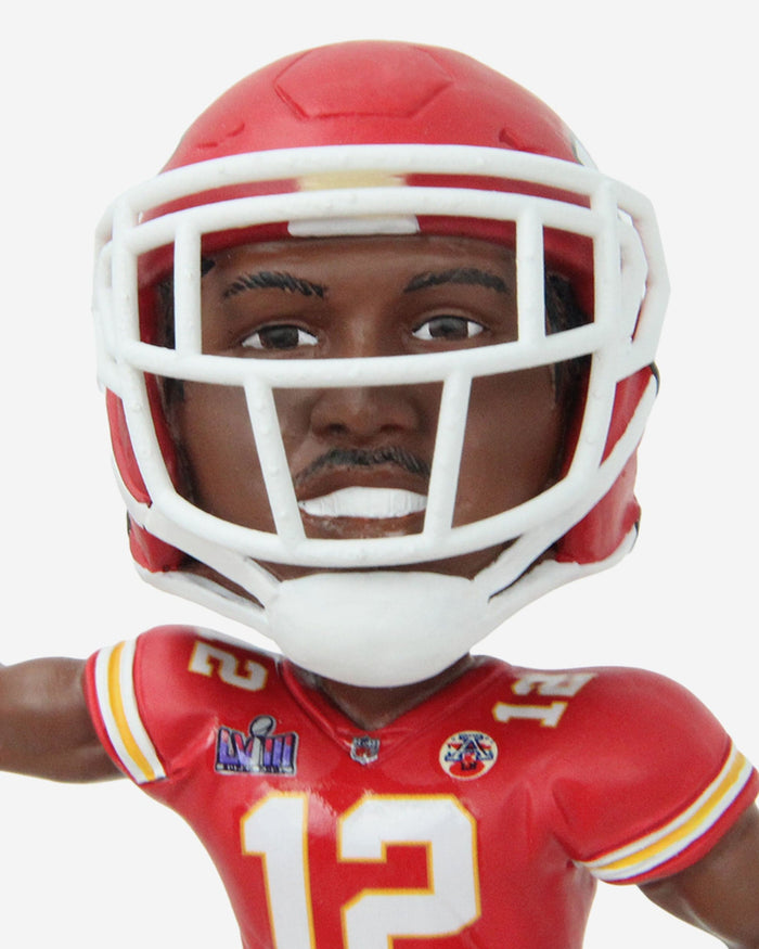Patrick Mahomes & Mecole Hardman & Travis Kelce Kansas City Chiefs Super Bowl LVIII Triple Bobblehead FOCO - FOCO.com