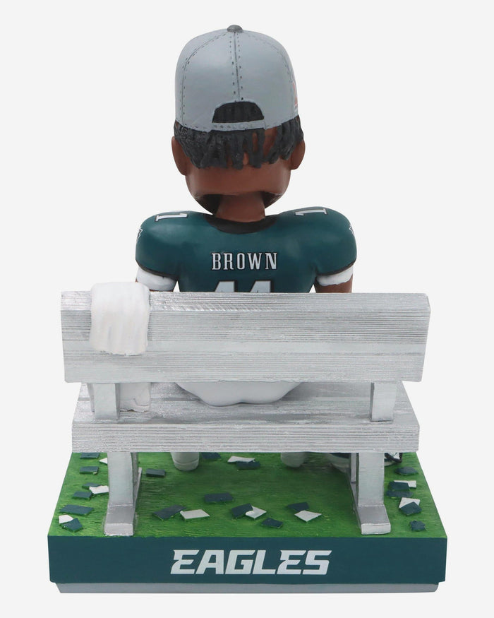 AJ Brown Philadelphia Eagles Super Bowl LIX Champions Champion Book Club Bobblehead FOCO - FOCO.com