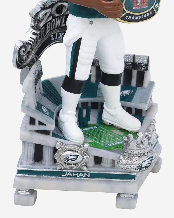 Jahan Dotson Philadelphia Eagles Super Bowl LIX Champions Celebration Bobblehead FOCO - FOCO.com
