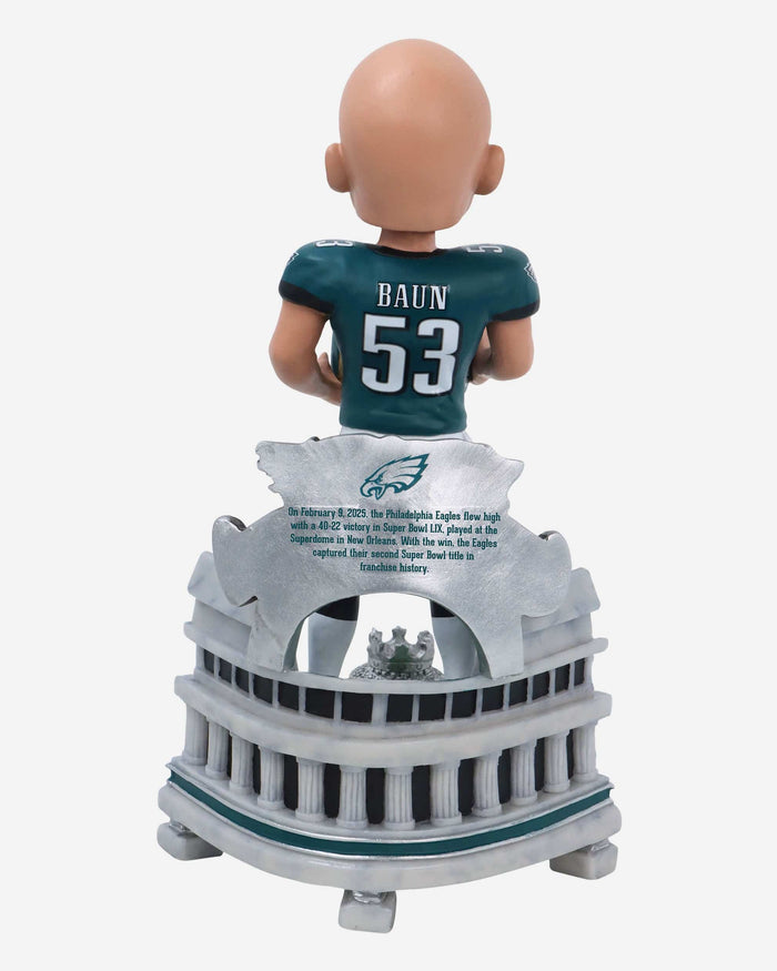 Zack Baun Philadelphia Eagles Super Bowl LIX Champions Celebration Bobblehead FOCO - FOCO.com