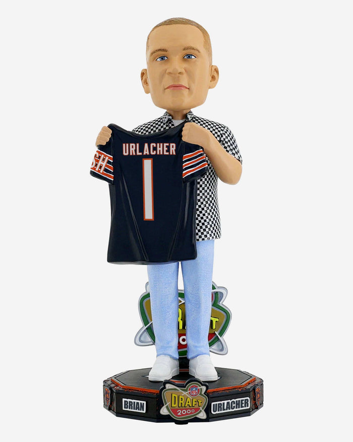 Brian Urlacher Chicago Bears 2000 NFL Draft Pick Bobblehead FOCO - FOCO.com