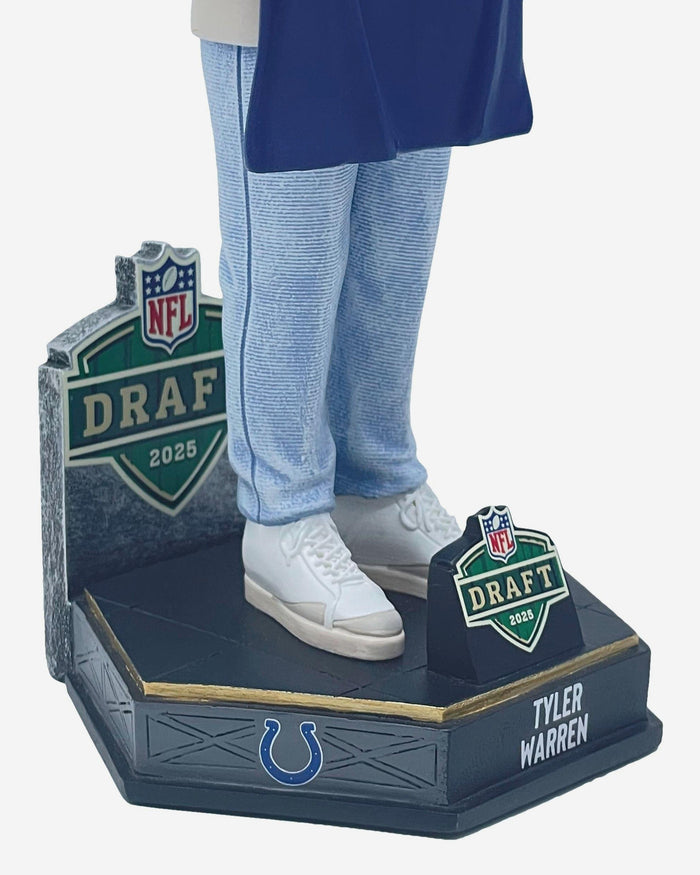 Tyler Warren Indianapolis Colts 2025 NFL Draft Pick Number 14 Bobblehead FOCO - FOCO.com