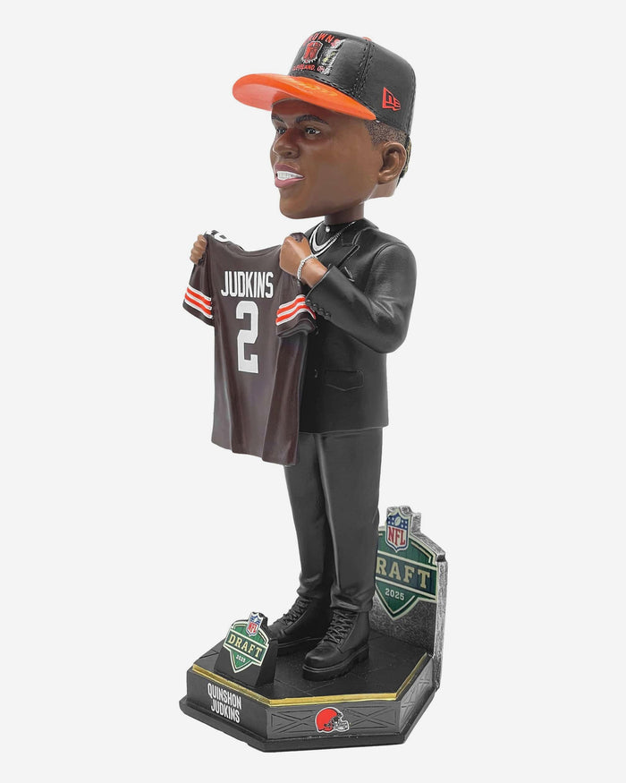 Quinshon Judkins Cleveland Browns 2025 NFL Draft Pick Number 36 Bobblehead FOCO - FOCO.com