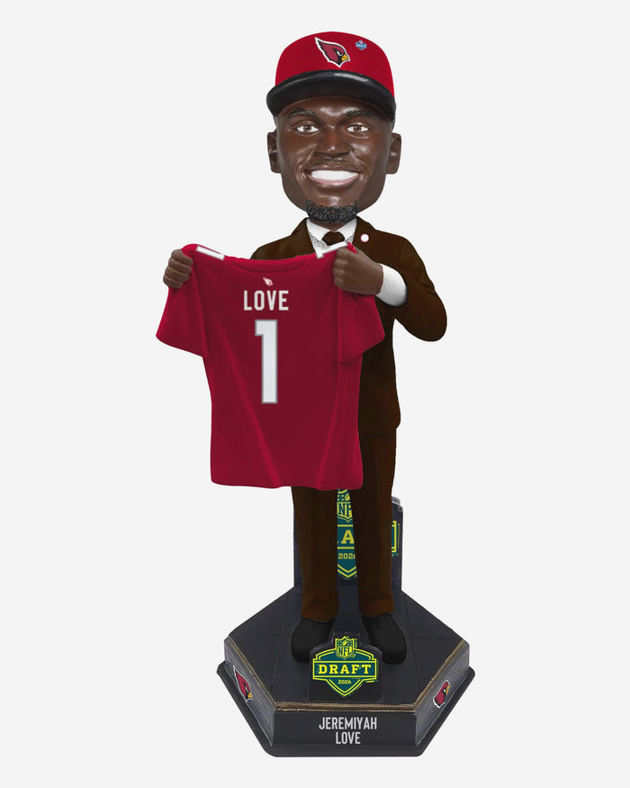 Jeremiyah Love Arizona Cardinals 2026 NFL Draft Pick Number 3 Bobblehead FOCO - FOCO.com