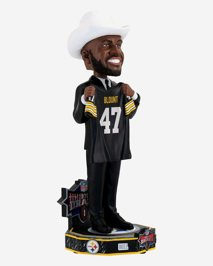 Mel Blount Pittsburgh Steelers 1970 NFL Draft Pick Bobblehead FOCO - FOCO.com
