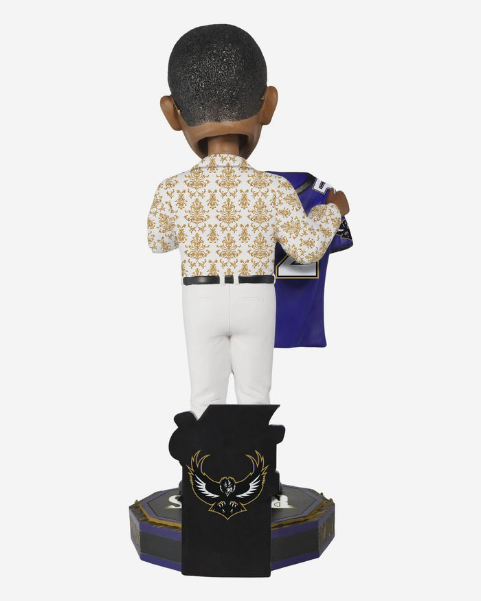 Ray Lewis Baltimore Ravens 1996 NFL Draft Pick Bobblehead FOCO - FOCO.com