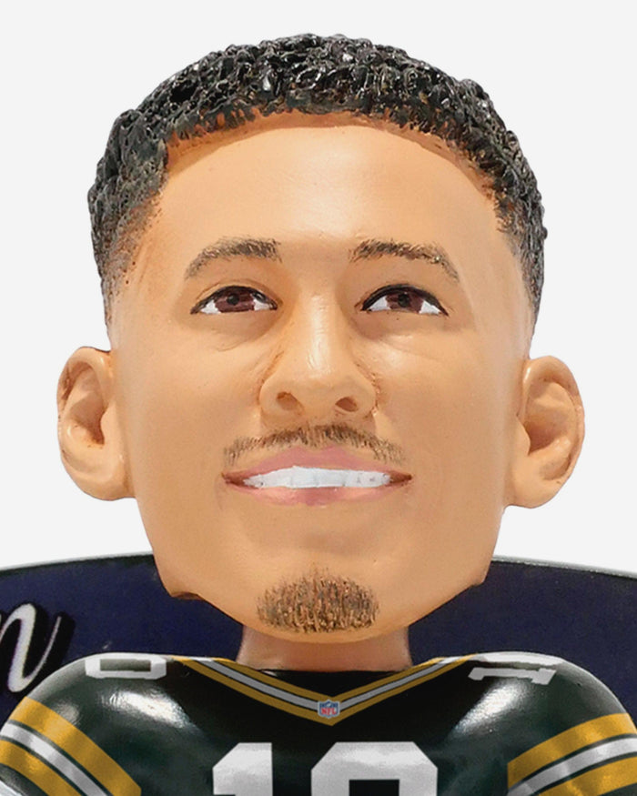 Jordan Love Green Bay Packers Greetings From Bobblehead FOCO - FOCO.com