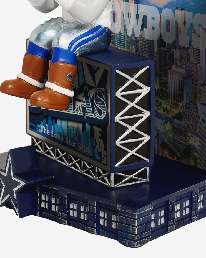 Rowdy Dallas Cowboys Greetings From Mascot Bobblehead FOCO - FOCO.com