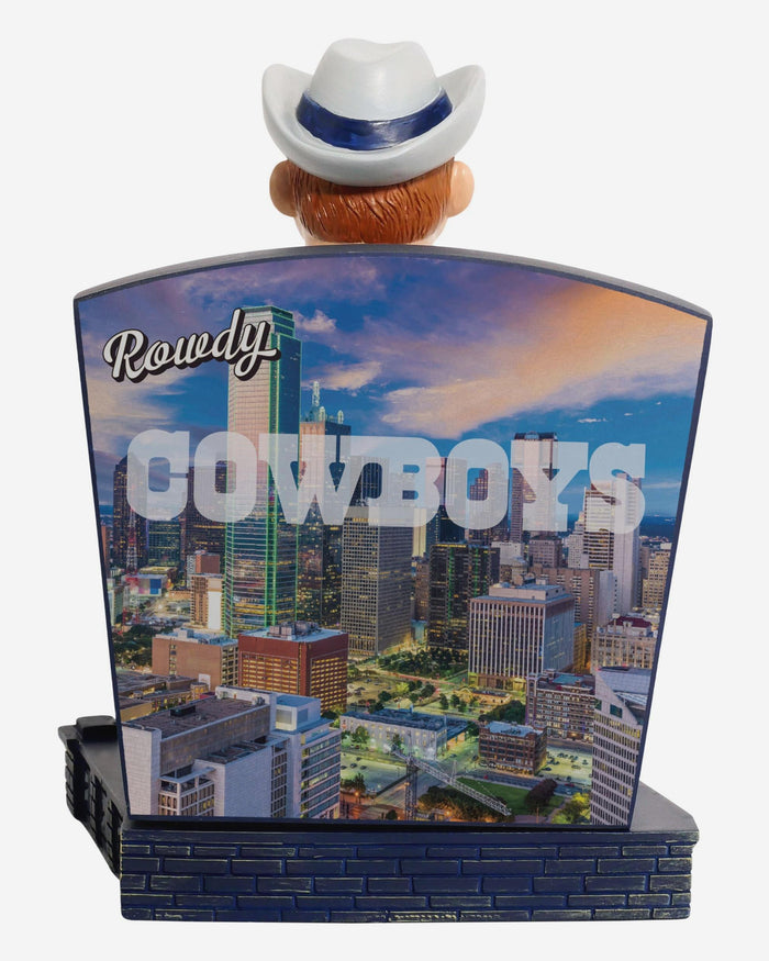 Rowdy Dallas Cowboys Greetings From Mascot Bobblehead FOCO - FOCO.com