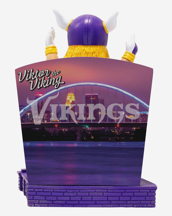 Viktor the Viking Minnesota Vikings Greetings From Mascot Bobblehead FOCO - FOCO.com