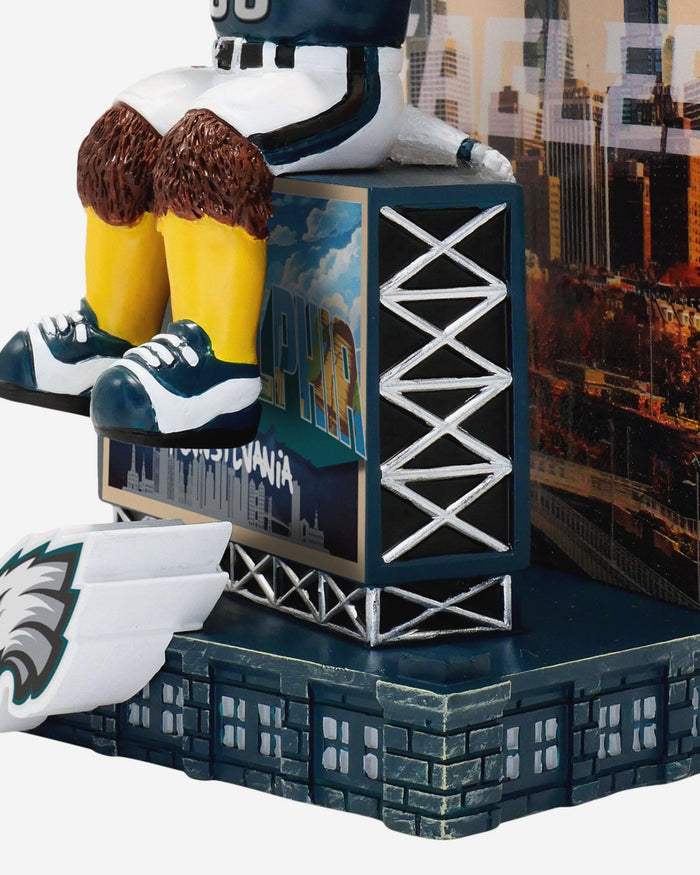 Swoop Philadelphia Eagles Greetings From Mascot Bobblehead FOCO - FOCO.com