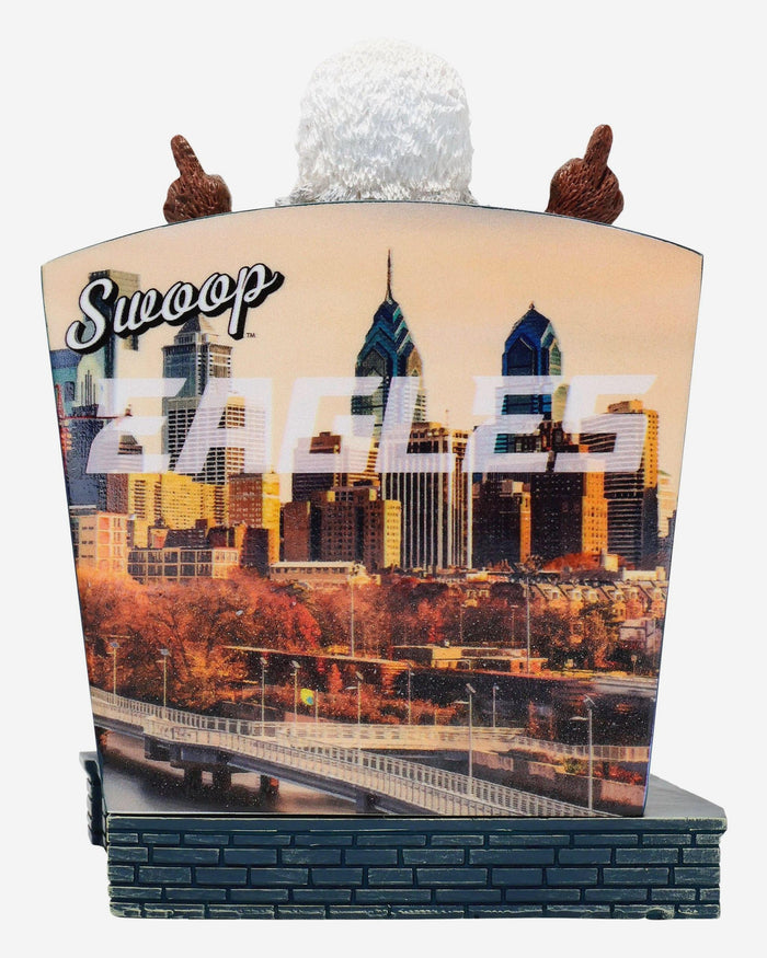 Swoop Philadelphia Eagles Greetings From Mascot Bobblehead FOCO - FOCO.com