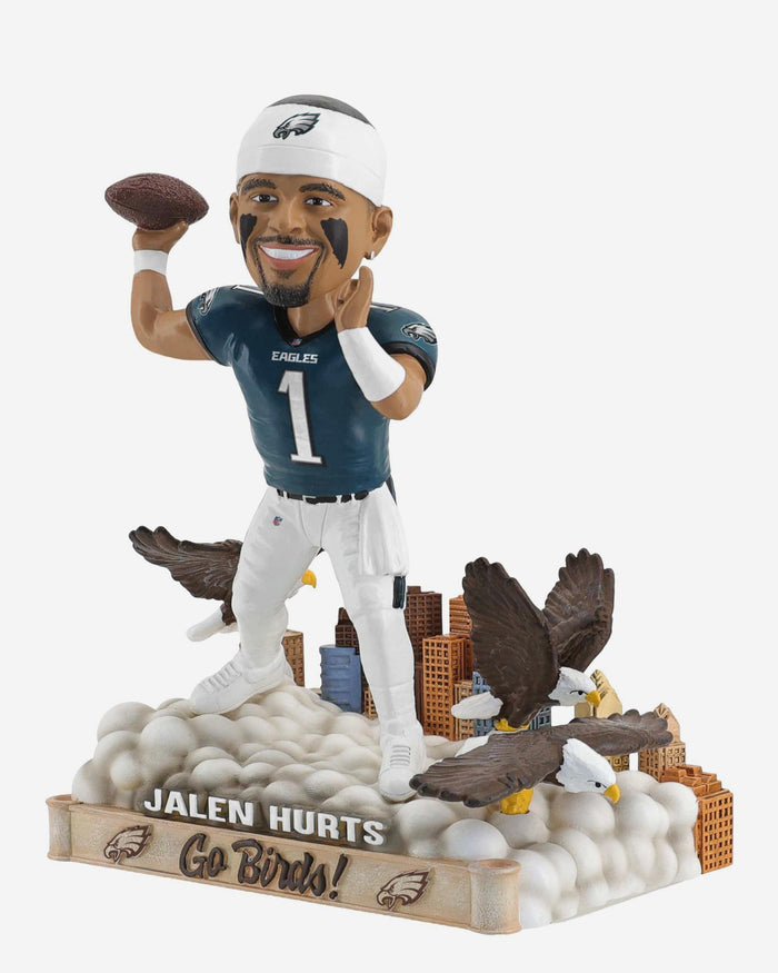 Jalen Hurts Philadelphia Eagles Go Birds Bobblehead FOCO - FOCO.com
