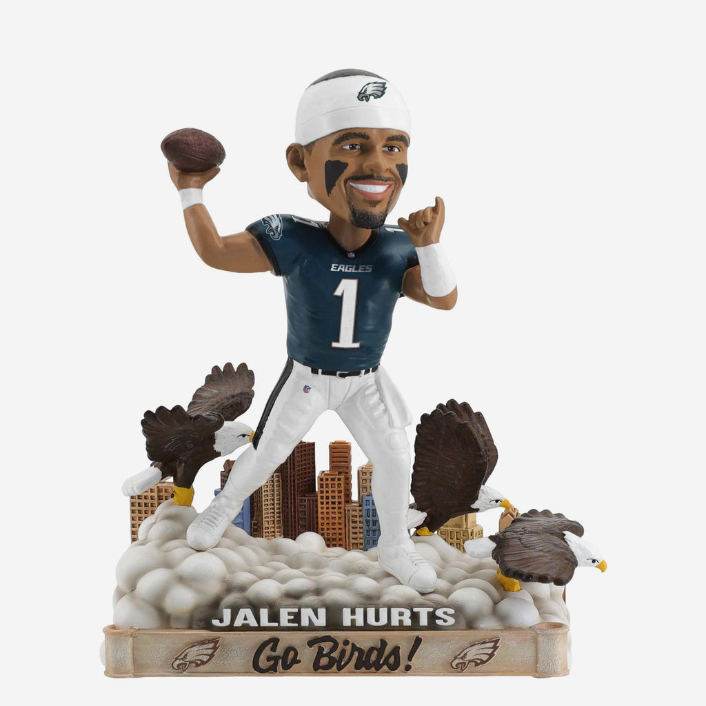 Jalen Hurts Philadelphia Eagles Go Birds Bobblehead FOCO - FOCO.com