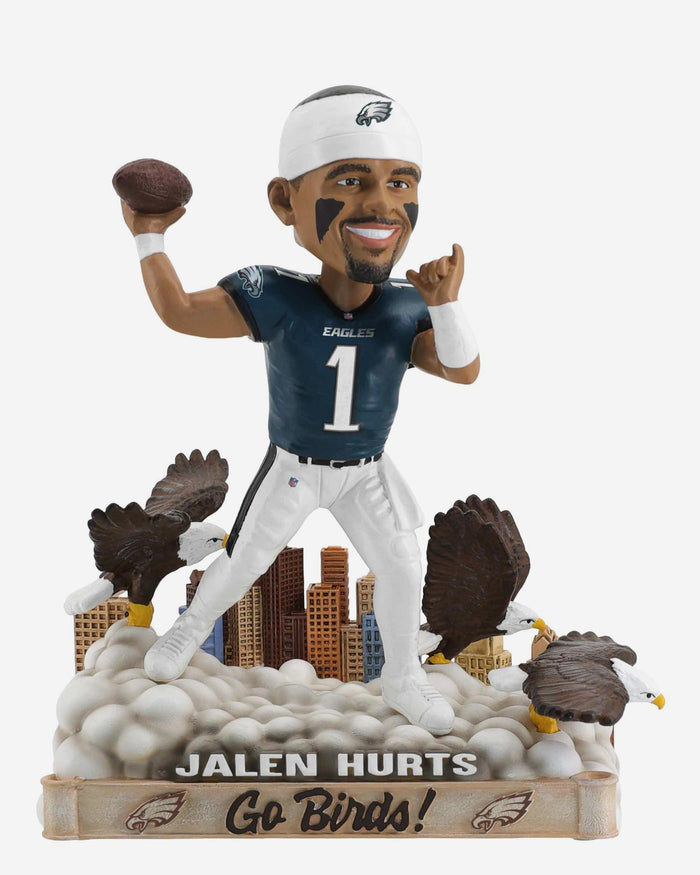 Jalen Hurts Philadelphia Eagles Go Birds Bobblehead FOCO - FOCO.com
