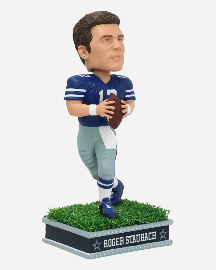 Roger Staubach Dallas Cowboys Field Star Bobblehead FOCO - FOCO.com