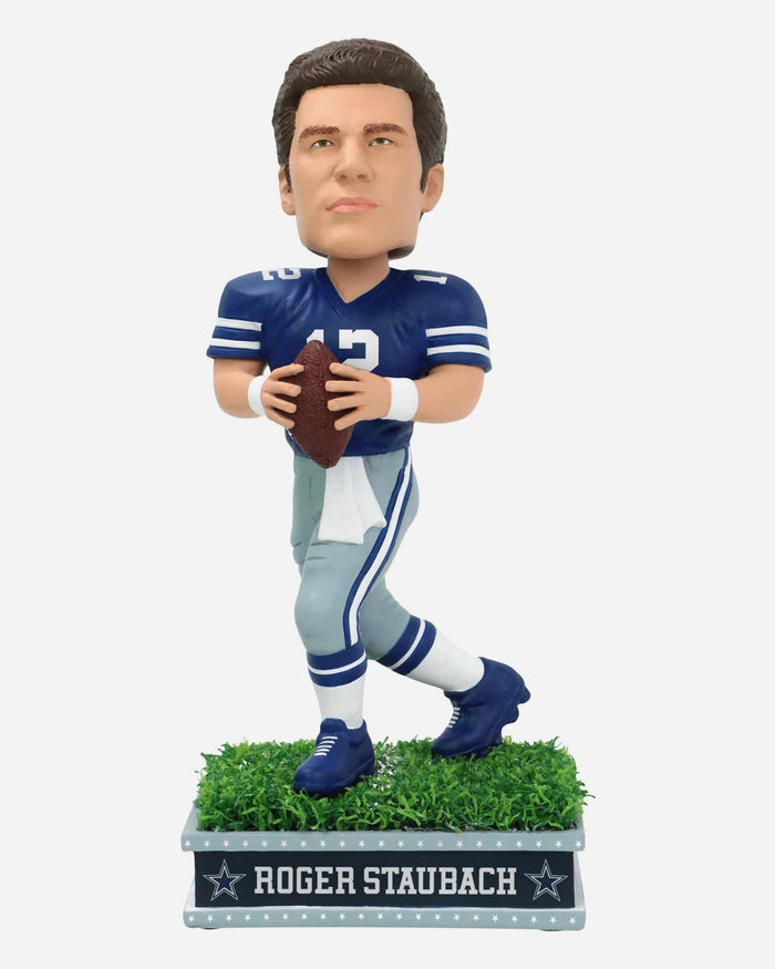 Roger Staubach Dallas Cowboys Field Star Bobblehead FOCO - FOCO.com